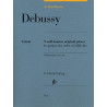 Partitura. Debussy: At the Piano 9 Well-Known Original Pieces in Progressive Order