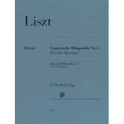 Partitura. Hungarian Rhapsody No. 5. Piano Solo