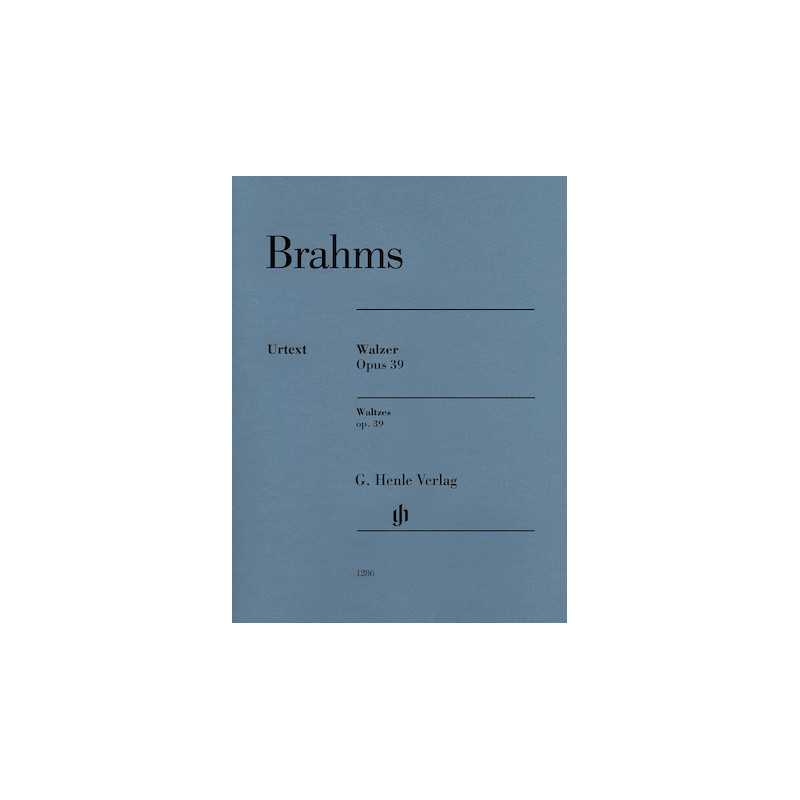 Partitura. Waltzes Op. 39 Piano Solo – Revised Edition