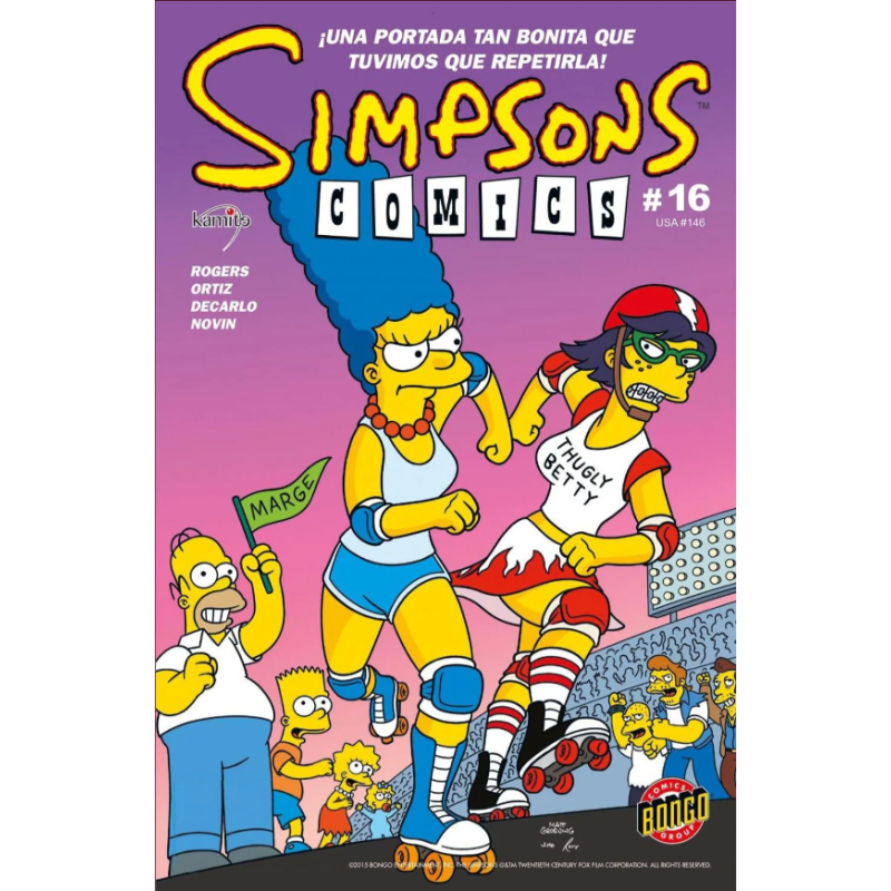 CÓMIC. SIMPSONS. ¡UNA PORTADA TAN BONITA QUE TUVIMOS QUE REPETIRLA! 16