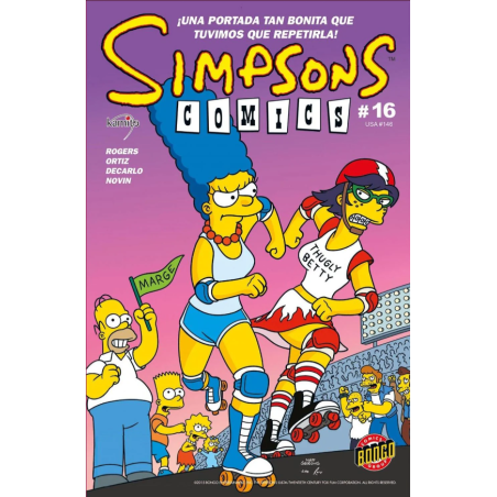CÓMIC. SIMPSONS. ¡UNA PORTADA TAN BONITA QUE TUVIMOS QUE REPETIRLA! 16