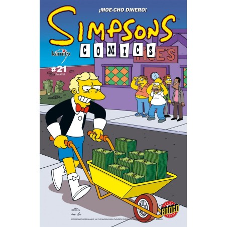 Cómic. SIMPSONS COMICS No. 21