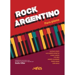 Partitura. ROCK ARGENTINO para piano
