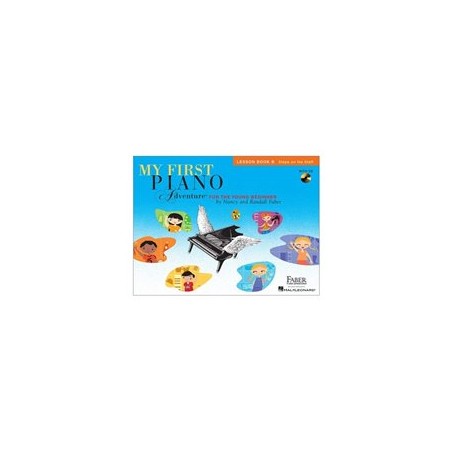 Libro. MY FIRST PIANO ADVENTURE. Lesson book. B with Audio included