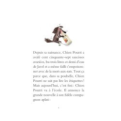 Libro. CHIEN POURRI. à l'école