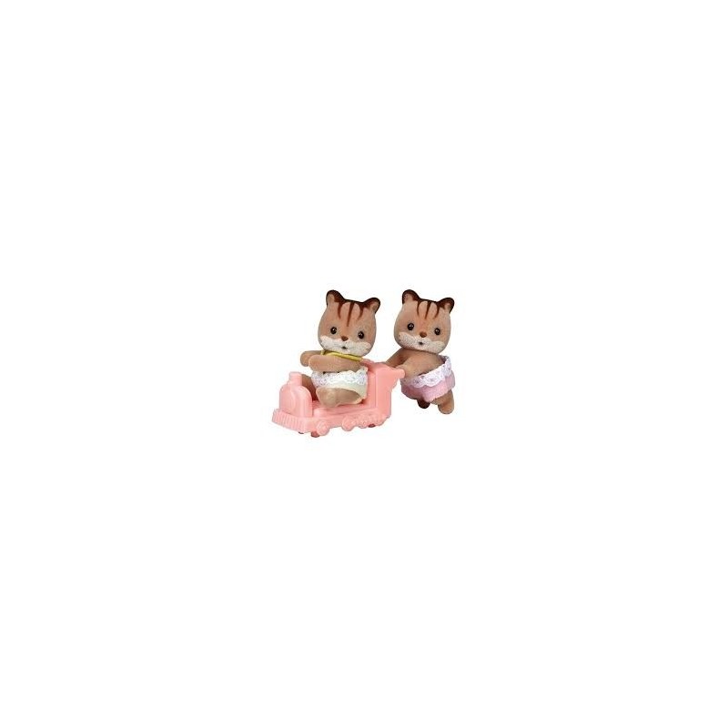 Figura. GEMELOS ARDILLA DE LA NUEZ. Ternurines. Sylvanian Families