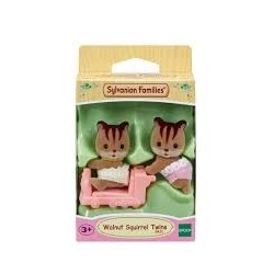 Figura. GEMELOS ARDILLA DE LA NUEZ. Ternurines. Sylvanian Families