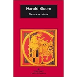 Libro. EL CANON OCCIDENTAL