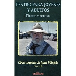 Libro. TEATRO PARA JÓVENES Y ADULTOS TÍTERES Y ACTORES - TOMO III