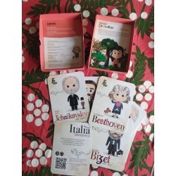 Tarjetas didácticas. DE PASEO POR LA MÚSICA CLÁSICA