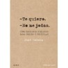 Libro. TE QUIERO, NO ME JODAS