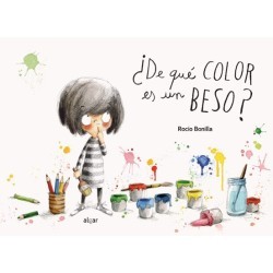 Libro. ¿De qué color es un beso? - Tapa dura