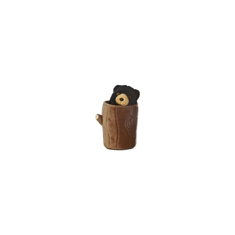 Títere. OSITO NEGRO EN EL TRONCO DEL ÁRBOL