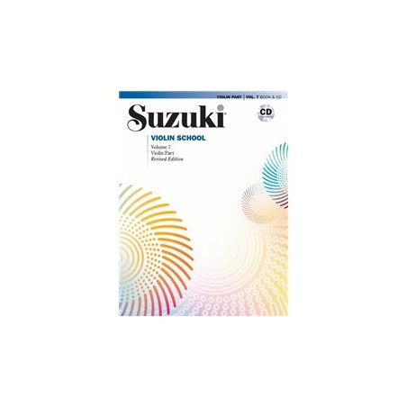 SUZUKI VIOLIN SCHOOL - VOLUME 7 - VIOLIN PART - (BOOK AND CD)