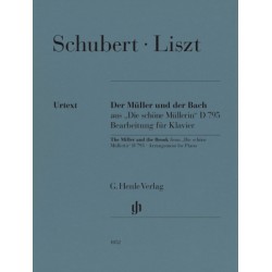 Das Wandern (Wandering) from 'Die Schöne Müllerin' D 795 Arrangement for Piano