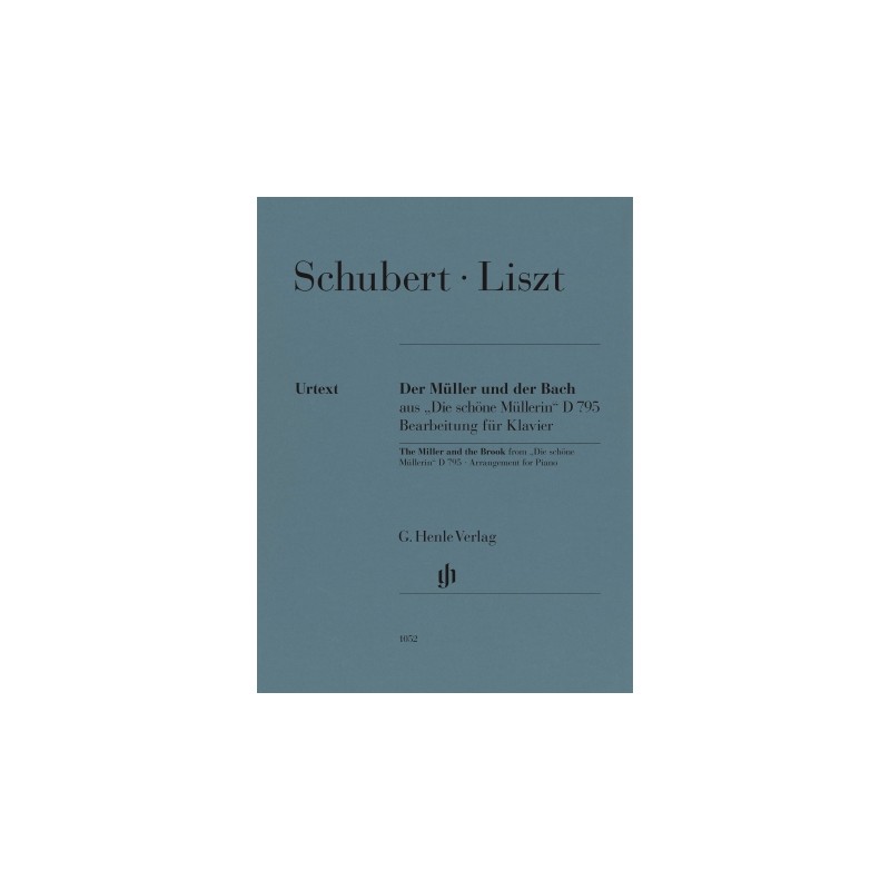 Das Wandern (Wandering) from 'Die Schöne Müllerin' D 795 Arrangement for Piano