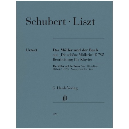 Das Wandern (Wandering) from 'Die Schöne Müllerin' D 795 Arrangement for Piano