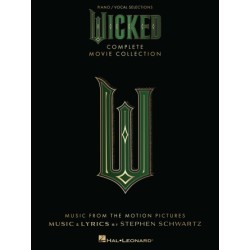 Partitura. WICKED. COMPLETE MOVIE COLLECTION