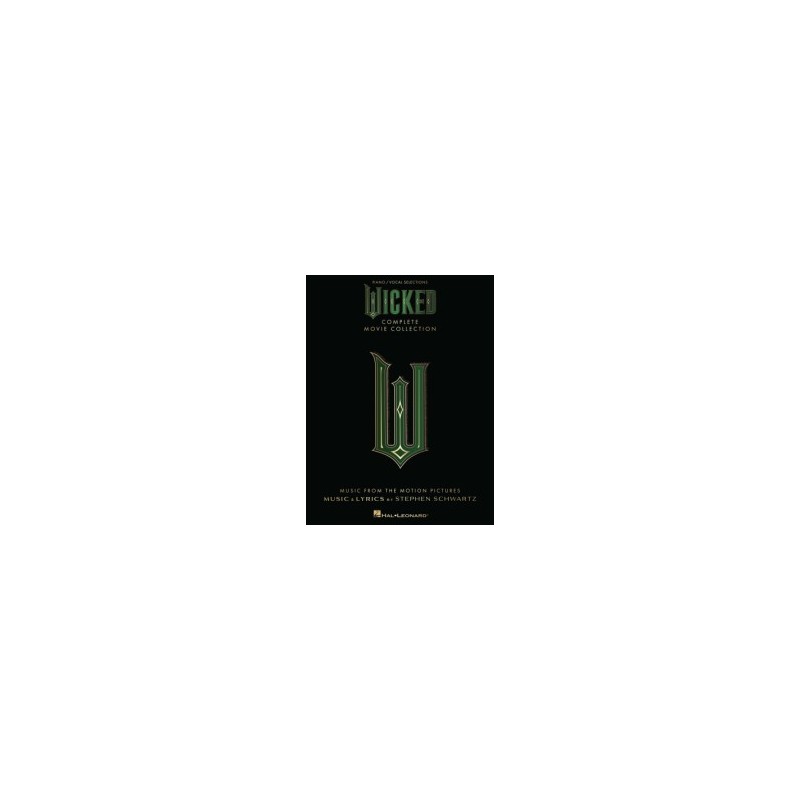 Partitura. WICKED. COMPLETE MOVIE COLLECTION