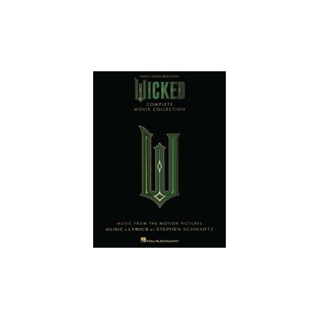 Partitura. WICKED. COMPLETE MOVIE COLLECTION