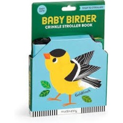 Libro con texturas. BABY BIRDER Crinkle Stroller Book