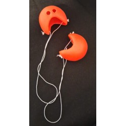 NARIZ DE PAYASO. NARANJA MEDIANA
