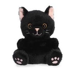 Muñeco Palm Pals.  GATO NEGRO