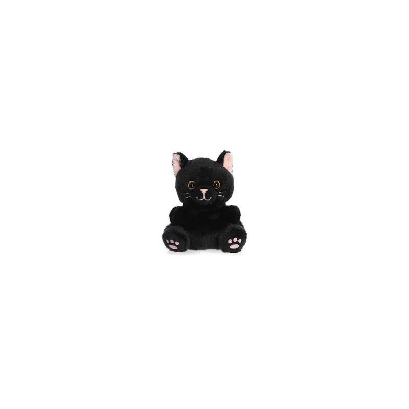 Muñeco Palm Pals.  GATO NEGRO