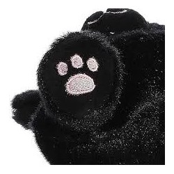 Muñeco Palm Pals.  GATO NEGRO