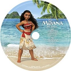 Vinilo. MOANA. The songs