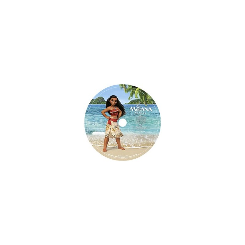 Vinilo. MOANA. The songs
