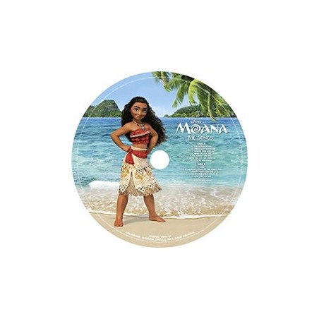 Vinilo. MOANA. The songs