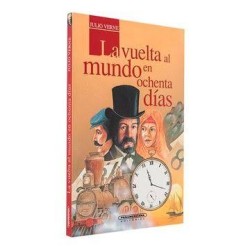 Libro. LA VUELTA AL MUNDO EN OCHENTA DÍAS. Julio Verne
