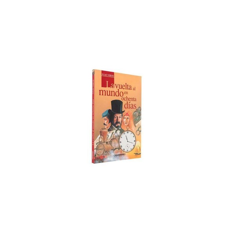 Libro. LA VUELTA AL MUNDO EN OCHENTA DÍAS. Julio Verne