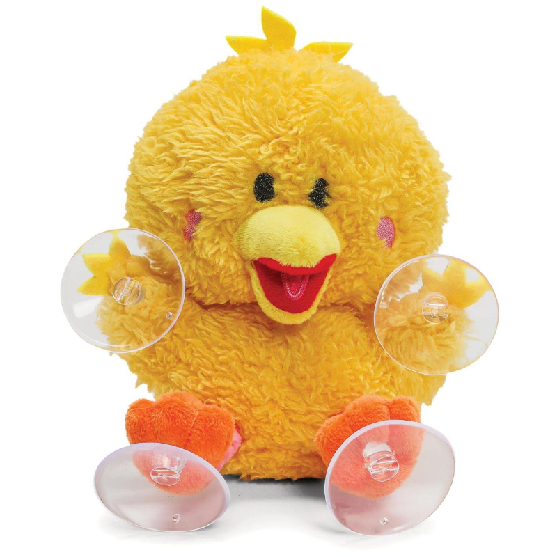 MUÑECO. BIG BIRD DE PLAZA SÉSAMO (con chupas para el vidrio)