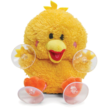 MUÑECO. BIG BIRD DE PLAZA SÉSAMO (con chupas para el vidrio)