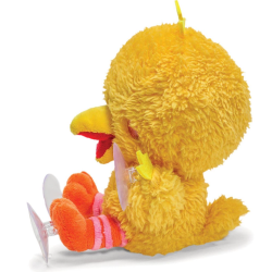 MUÑECO. BIG BIRD DE PLAZA SÉSAMO (con chupas para el vidrio)