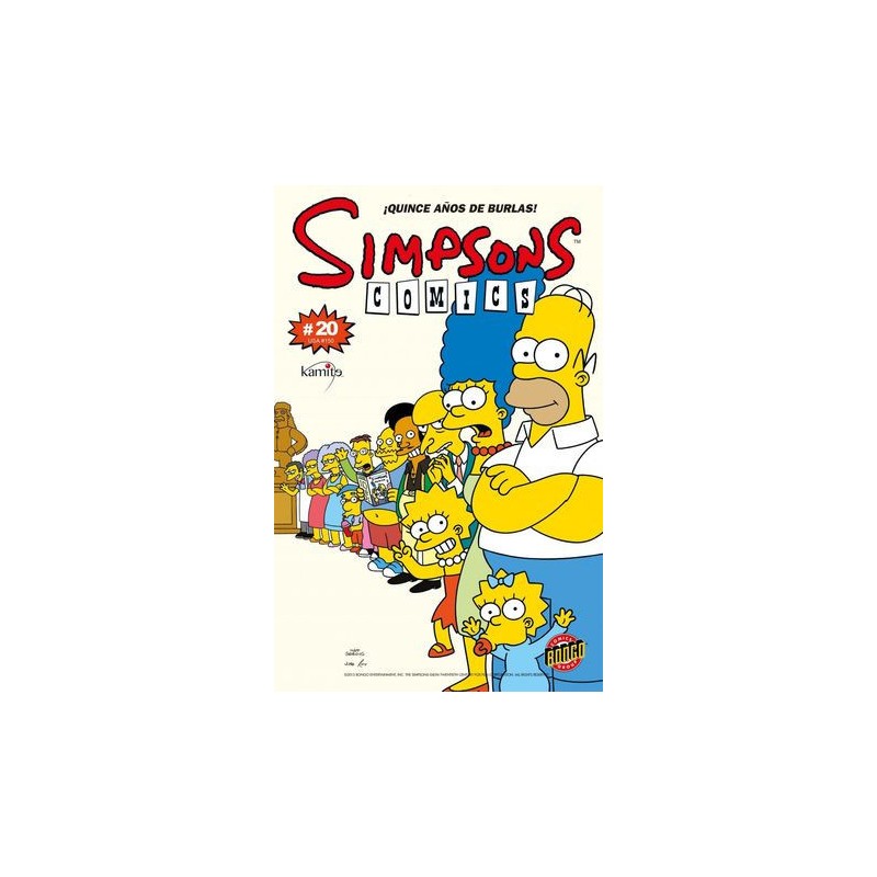 Cómic. SIMPSONS COMICS No. 20