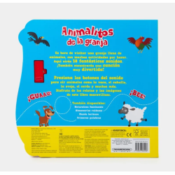 Libro con sonido. Animalitos de la granja