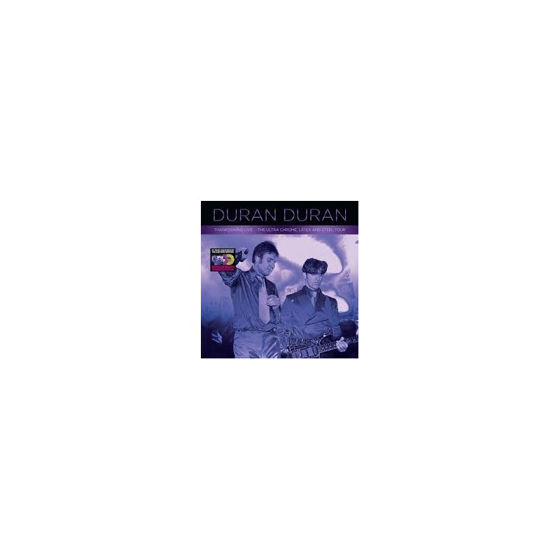 Vinilo. DURAN DURAN. THE ULTRA CHROME, LATEX and STEEL TOUR
