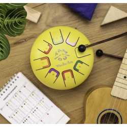 Instrumento musical. PEQUEÑO TAMBOR DE LENGUAS Les Popipop
