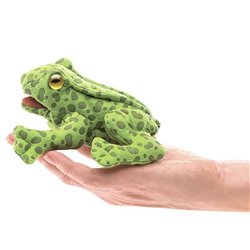 Títere de dedo. MINI RANA