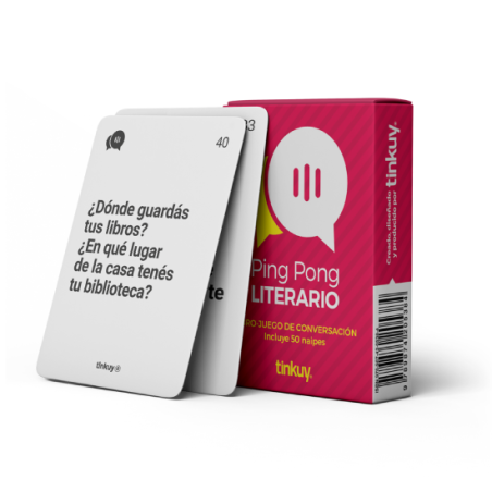 Juego. PING PONG LITERARIO
