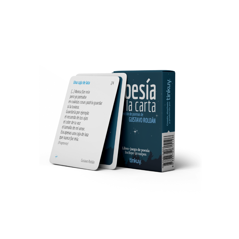 Juego. POESÍA A LA CARTA. Selección de poemas de Gustavo Roldán