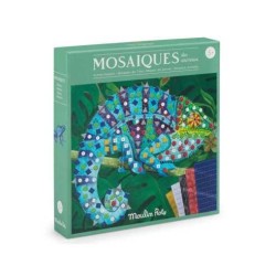 Caja de mosaicos de animales