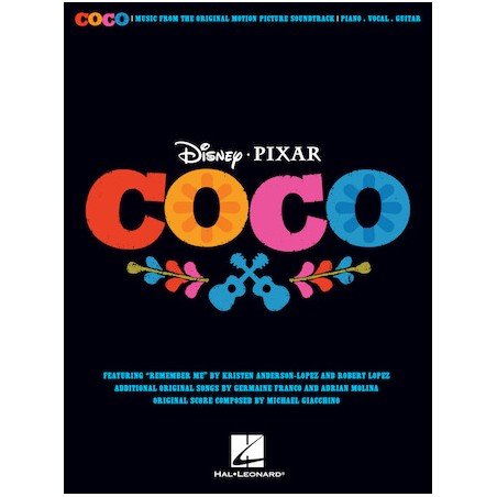 Partitura. Disney/Pixar's Coco. Music from the Original Motion Picture Soundtrack