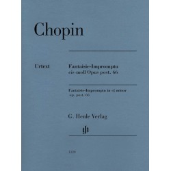 Partitura. CHOPIN. Fantaisie-Impromptu C-sharp Minor Op. Post. 66 Edition with Fingering
