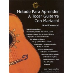 Libro. MÉTODO PARA APRENDER A TOCAR GUITARRA CON MARIACHI. Nivel elemental
