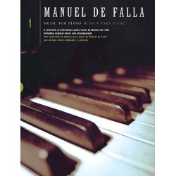 Partituras. MANUEL DE FALLA. Music for Piano – Volume 1