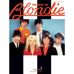 Partitura. The Best of Blondie. Piano/Vocal/Guitar Artist Songbook